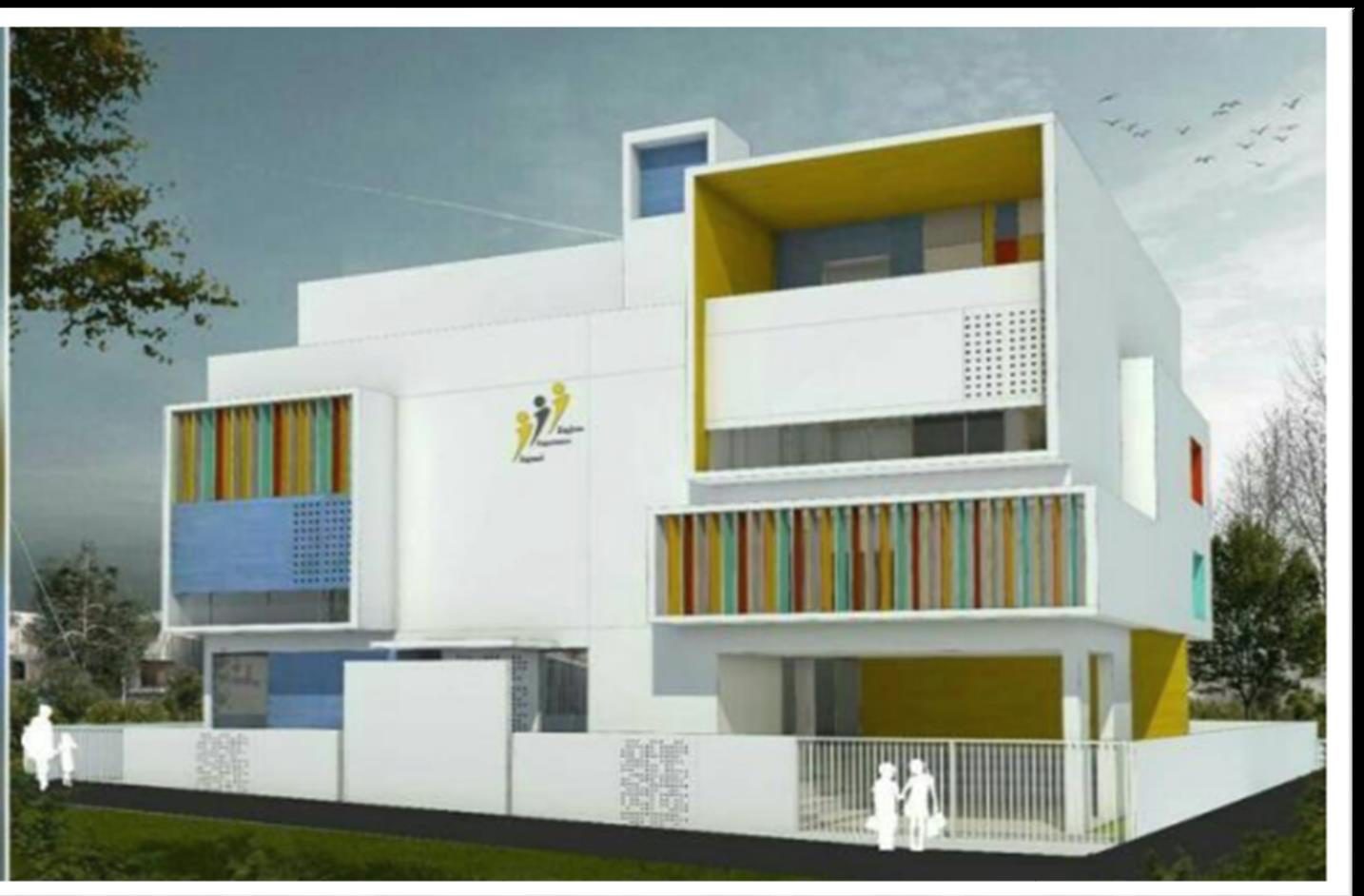 Commercial building in Girinagar, Bengaluru
