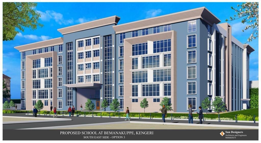 Institutional school building by Kutadri Contech